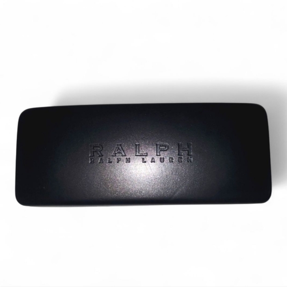 🔥RALPH LAUREN Black‎ Hardshell Spring loaded Eyewear/Sunglass Protective Case - Picture 1 of 14